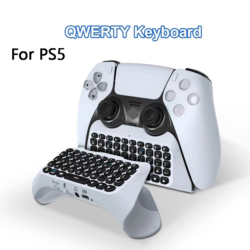 Gaming Console Keyboard - Drahtlose Bluetooth-Tastatur für Playstation PS5 PS5