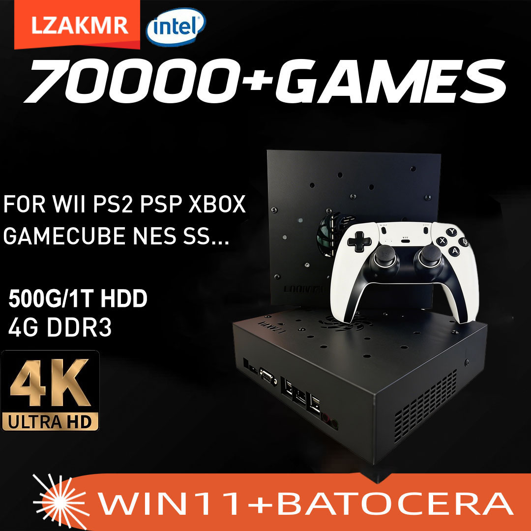 Gaming Console Stick - Super-Spielkonsole X8 Pro 70000+ Spiele I3-3110M