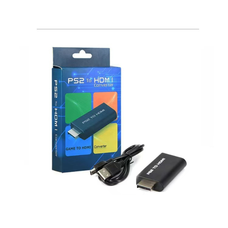 Gaming Console All In One - 2026 Neuer PS2 zu HDMI Konverter
