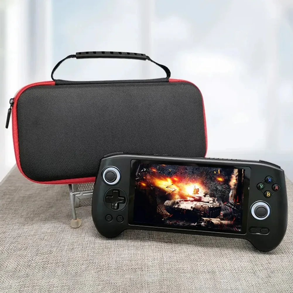 Gaming Console Anbernic - Tragetasche für Spielkonsolen, EVA-Hartschalenkoffer mit Netztasche,