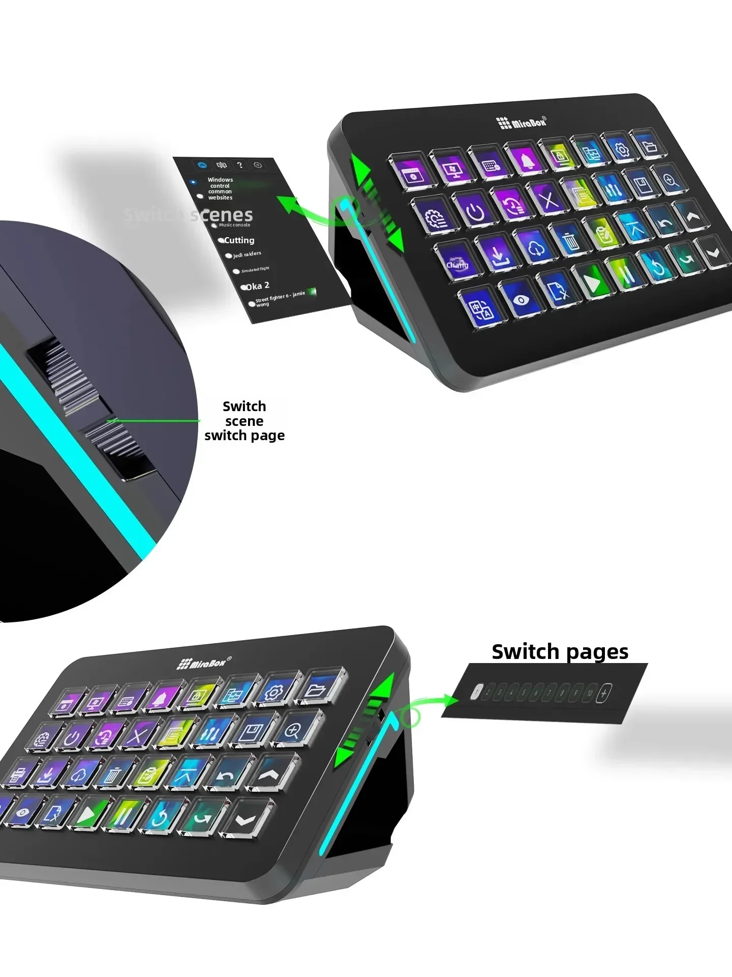 Mirabox XL Stream Deck Makrota – Gaming Console Keyboard Bewertung und Preis
