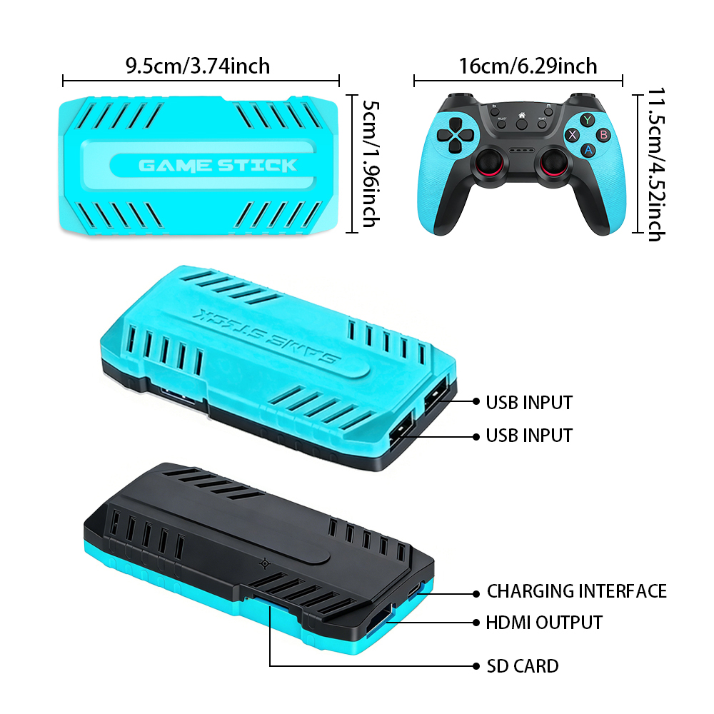 2026 Neuer X10 Pro Retro-Spiel – Gaming Console Stick Bewertung und Preis