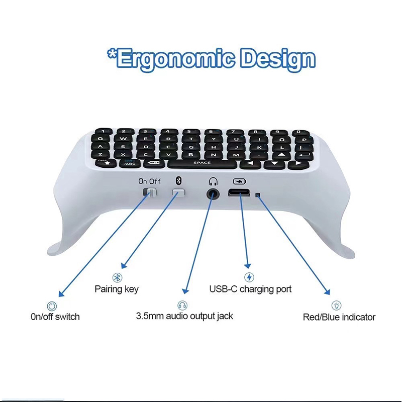 Drahtlose Bluetooth-Tastatur f – Gaming Console Keyboard Bewertung und Preis