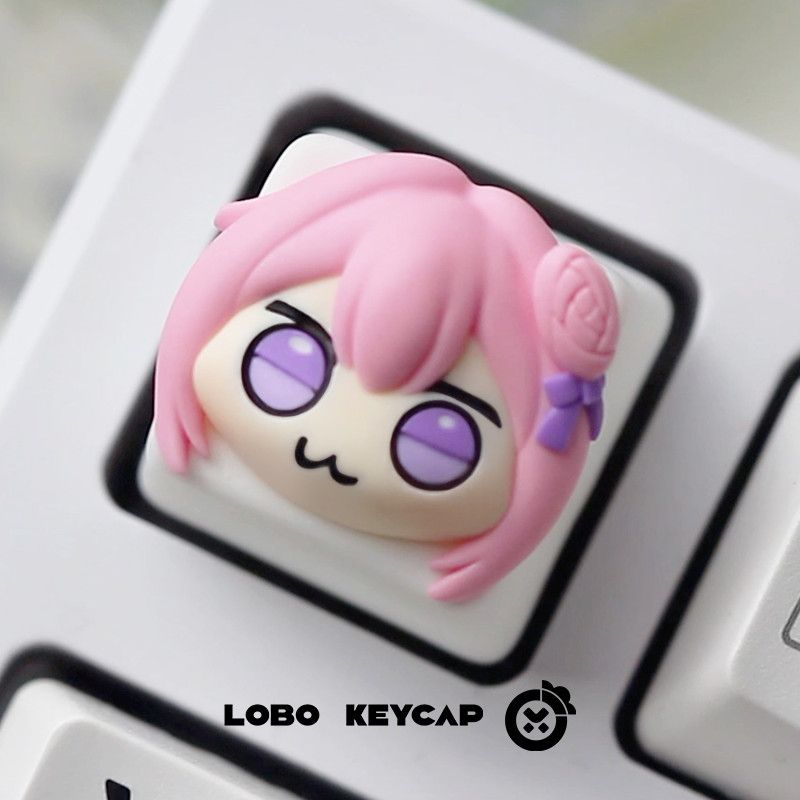 Niedliche rosa Anime-Mädchen-H – Gaming Console Keyboard Bewertung und Preis