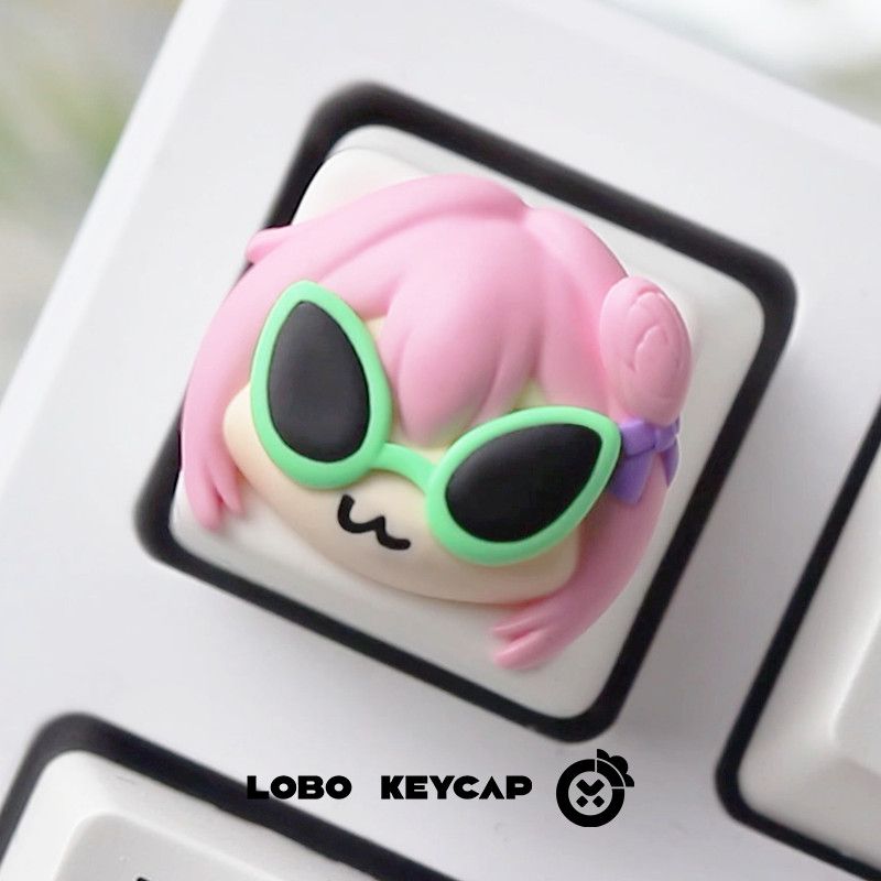 Niedliche rosa Anime-Mädchen-H – Gaming Console Keyboard Bewertung und Preis