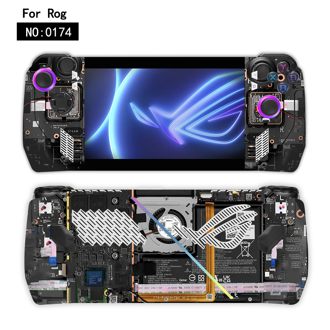 Neue Aufkleber Abdeckung Fall  – Gaming Console Asus Rog Bewertung und Preis