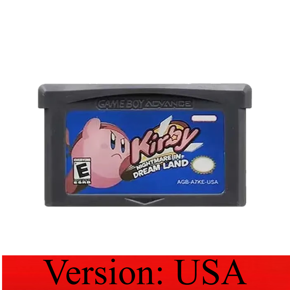 Kirby 32-Bit-Spielkarte GBA-Sp – Gaming Console Video Bewertung und Preis
