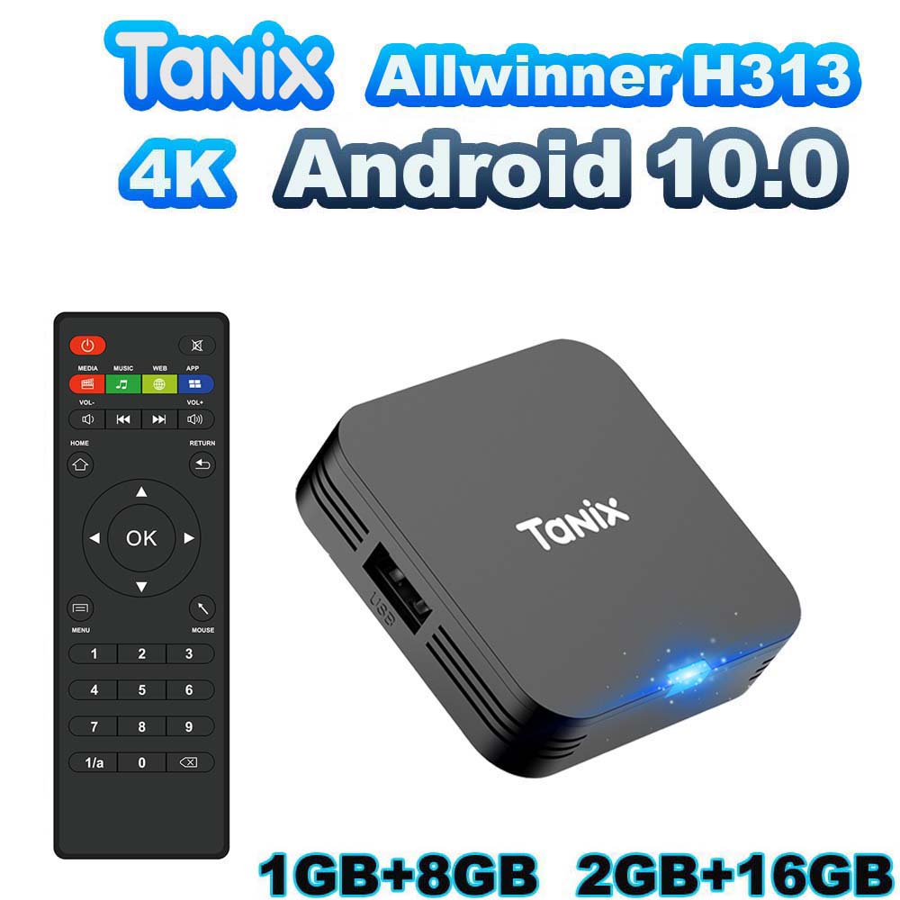 TANIX TX1 Android 10.0 Allwinn – Gaming Console Youtube Bewertung und Preis