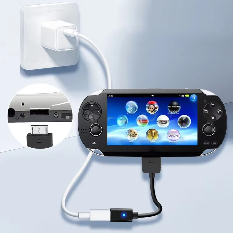 10 cm schwarzer USB-C-Ladeadap – Gaming Console Usb Bewertung und Preis