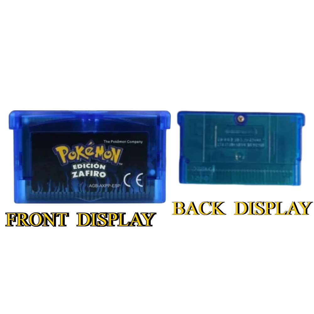 Spanien GBA Spiel Pokemon Seri – Gaming Console Video Bewertung und Preis