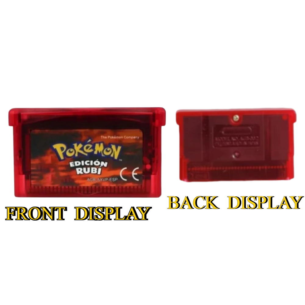 Spanien GBA Spiel Pokemon Seri – Gaming Console Video Bewertung und Preis