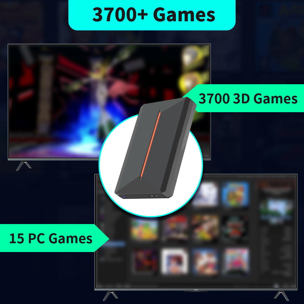 Launchbox OS 500 GB tragbare G – Gaming Console Chinese Bewertung und Preis