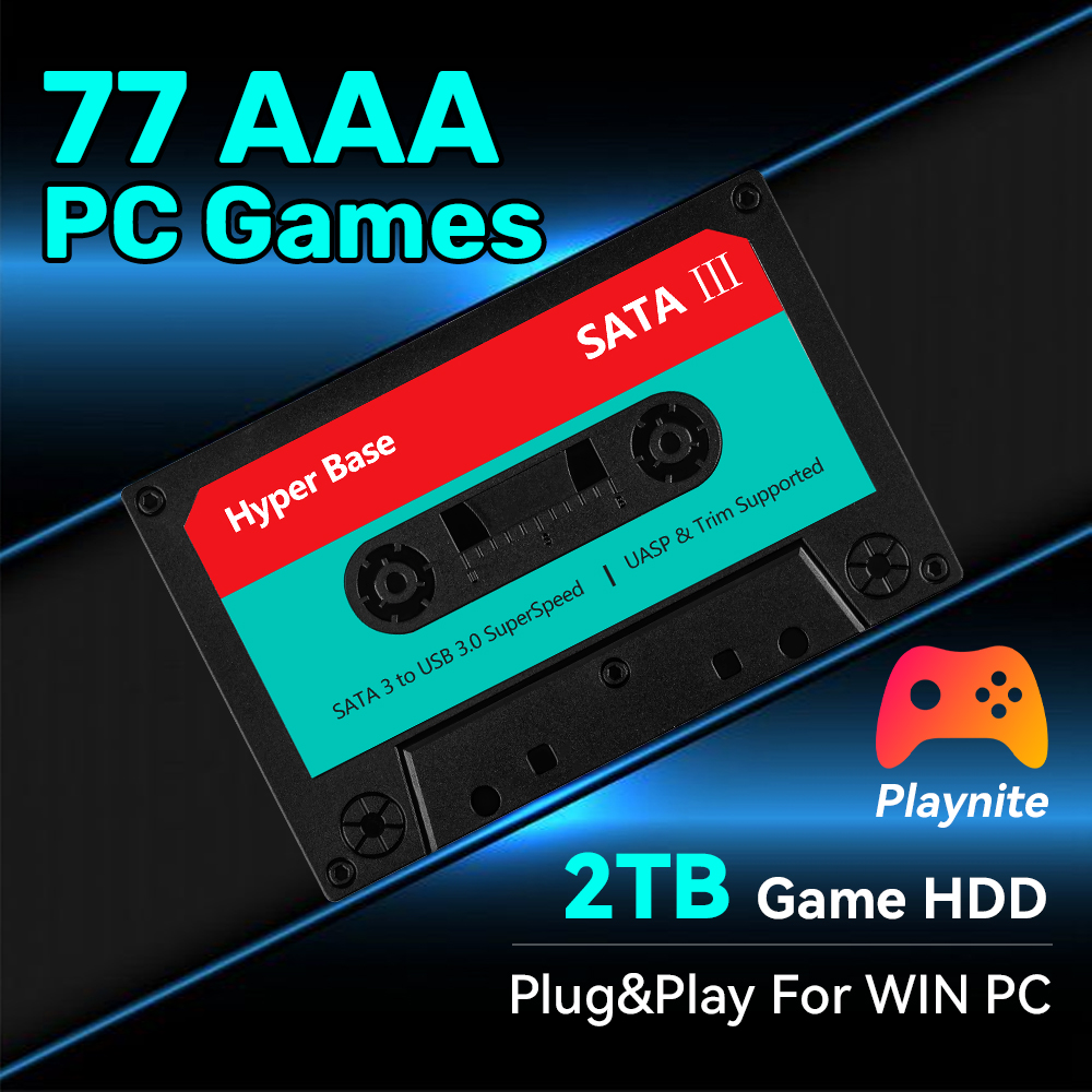 2TB Spiele-Festplatte mit 77 P – Gaming Console Chinese Bewertung und Preis