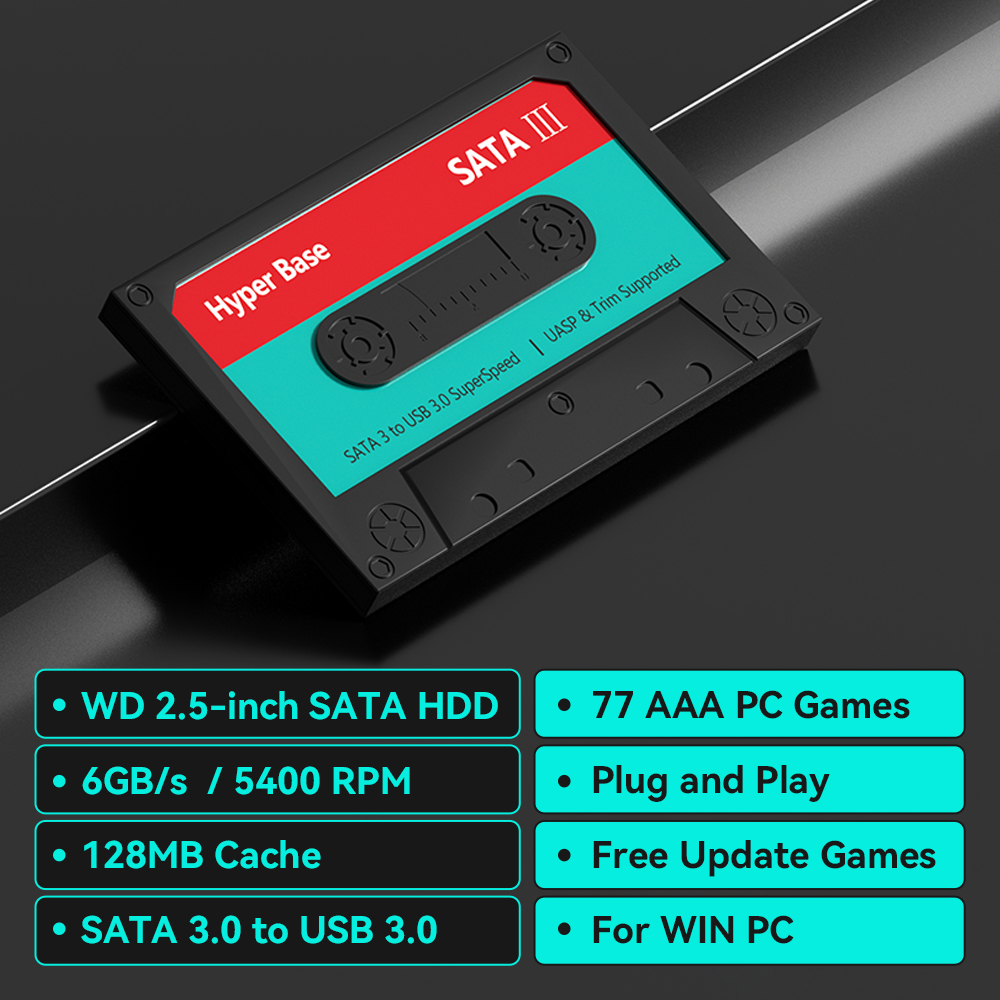 2TB Spiele-Festplatte mit 77 P – Gaming Console Chinese Bewertung und Preis