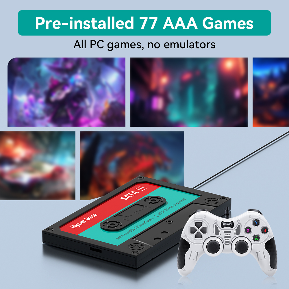2TB Spiele-Festplatte mit 77 P – Gaming Console Chinese Bewertung und Preis