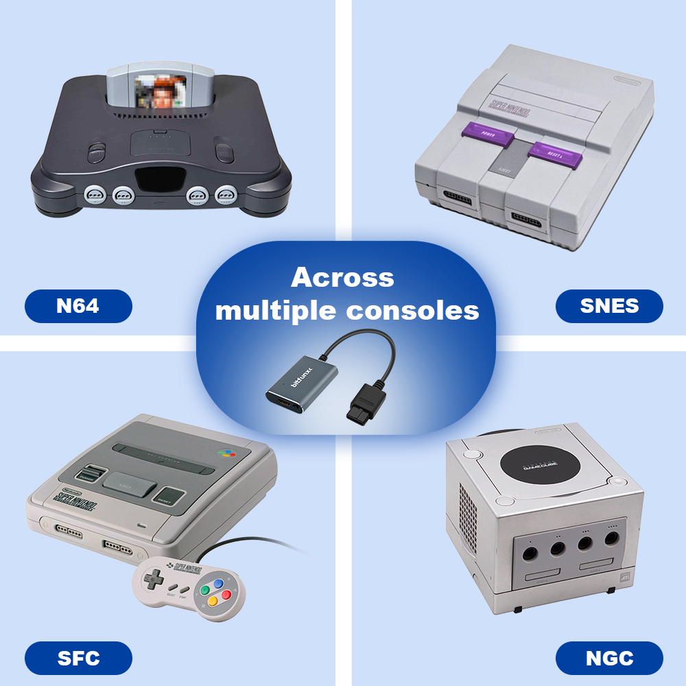 Bitfunx 720P HDMI ™   Adapter  – Gaming Console All In One Bewertung und Preis