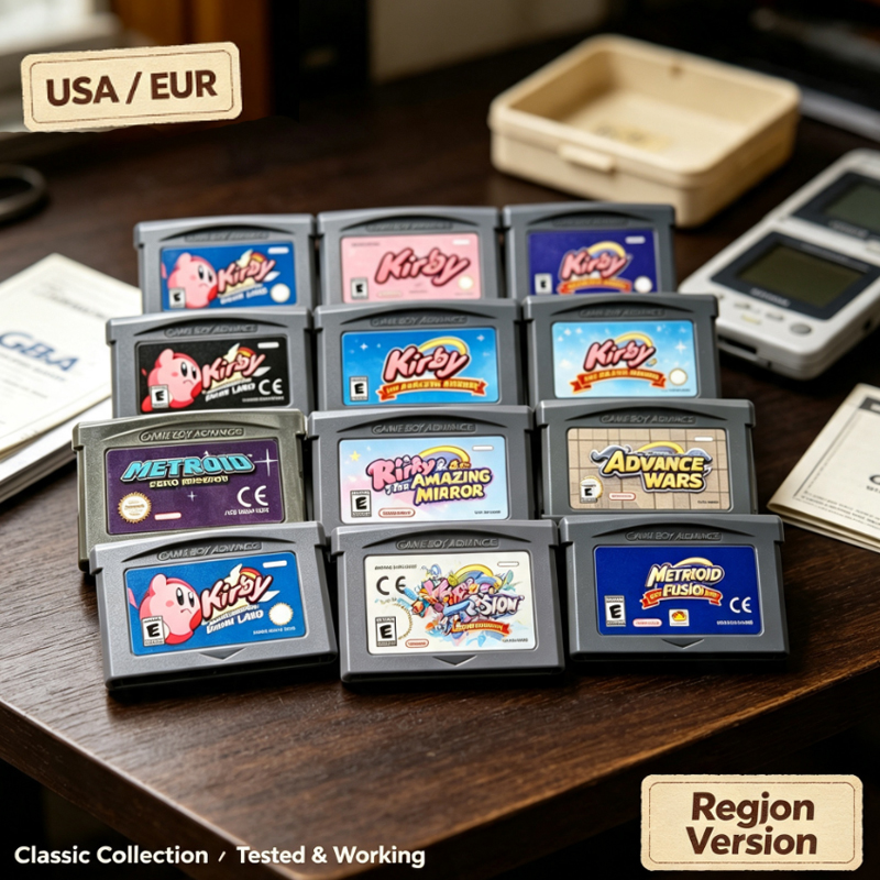 Kirby 32-Bit-Spielkarte GBA-Sp – Gaming Console Video Bewertung und Preis