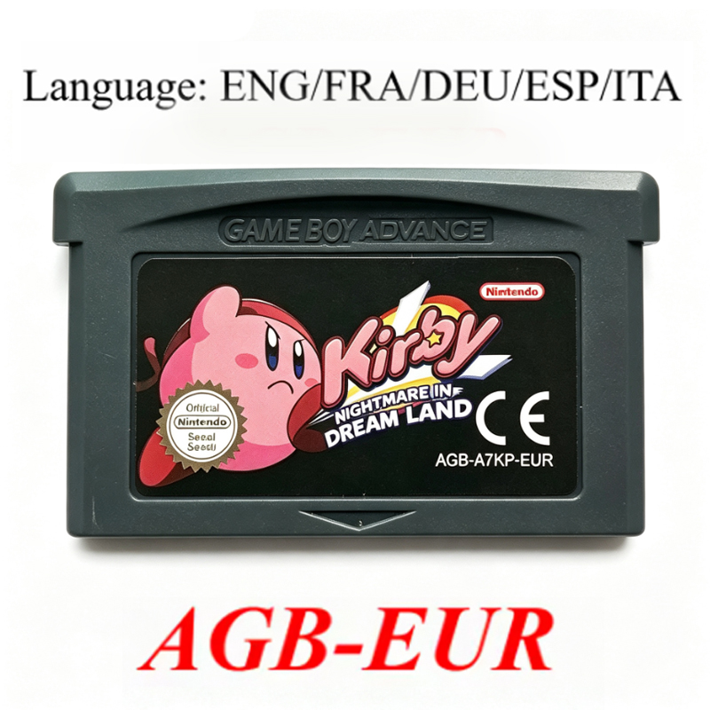 Kirby 32-Bit-Spielkarte GBA-Sp – Gaming Console Video Bewertung und Preis