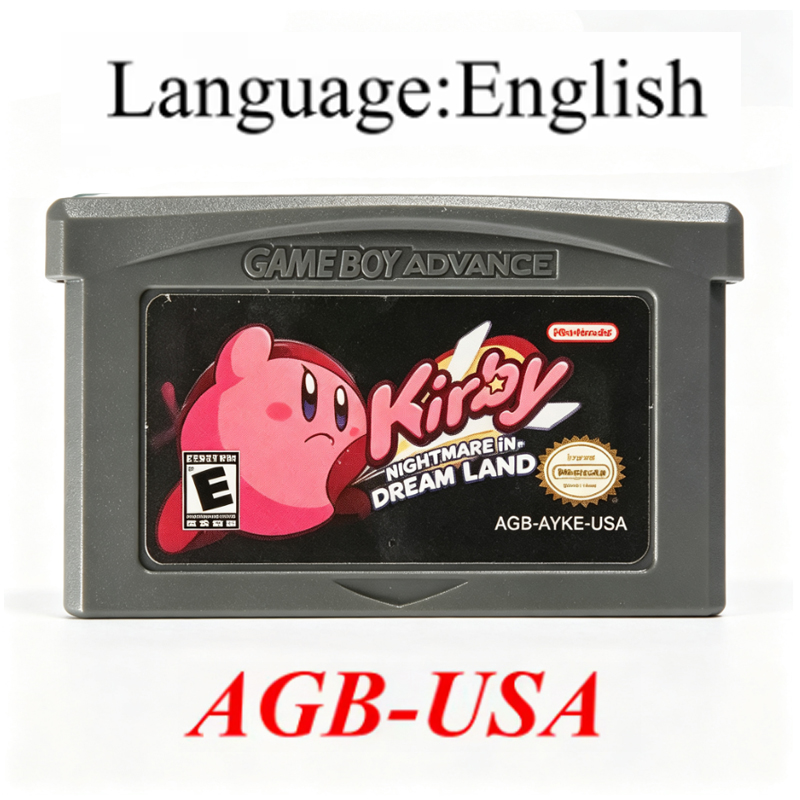 Kirby 32-Bit-Spielkarte GBA-Sp – Gaming Console Video Bewertung und Preis